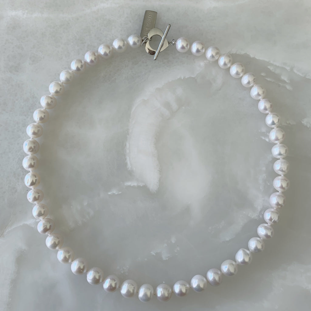 Collar de Perlas Sterling Silver 10-CLL-L13