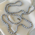 Collar de Perlas Extra Largo Sterling Silver 21-CLL-L12A00