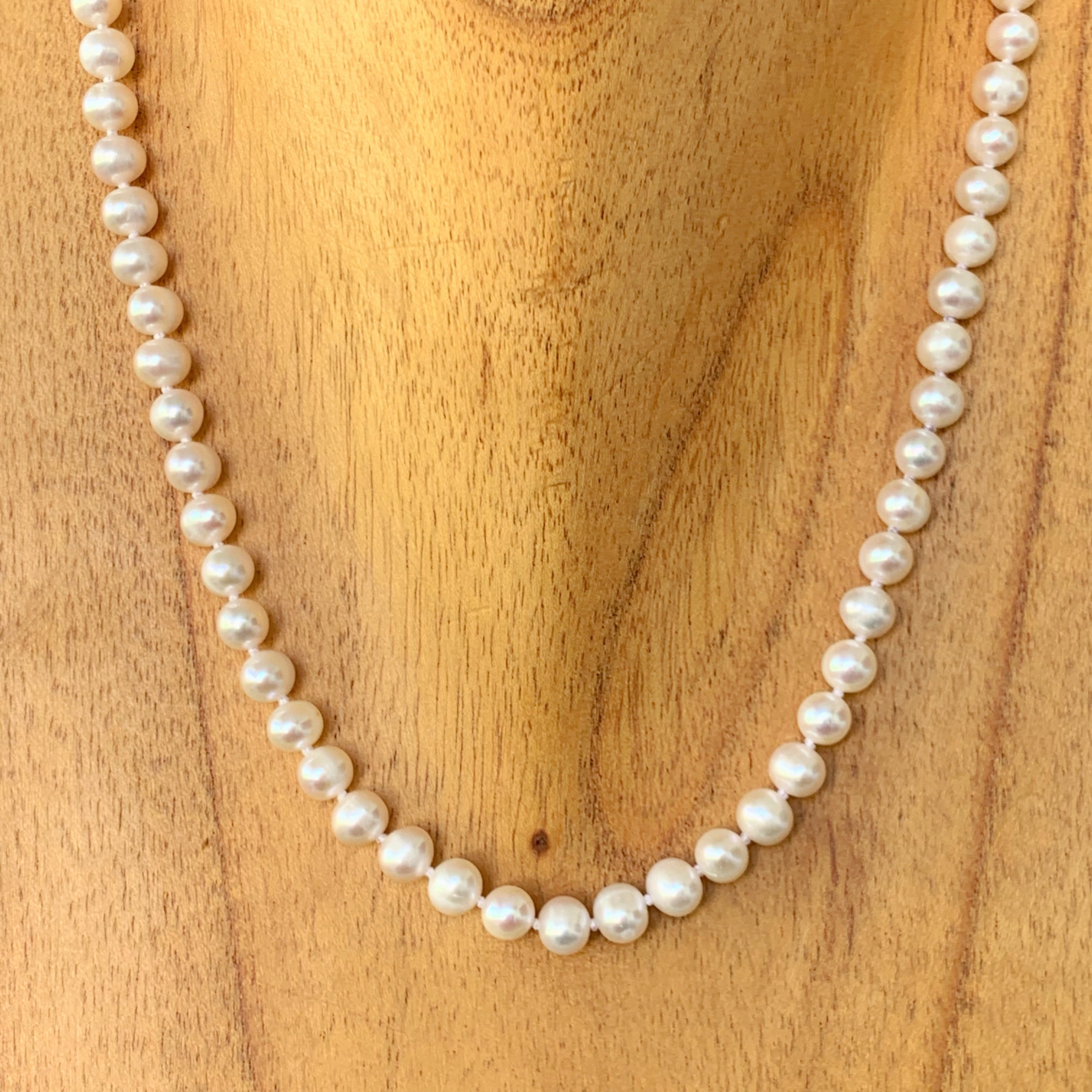 Collar de Perlas Sterling Silver 16-CLL-L11A00