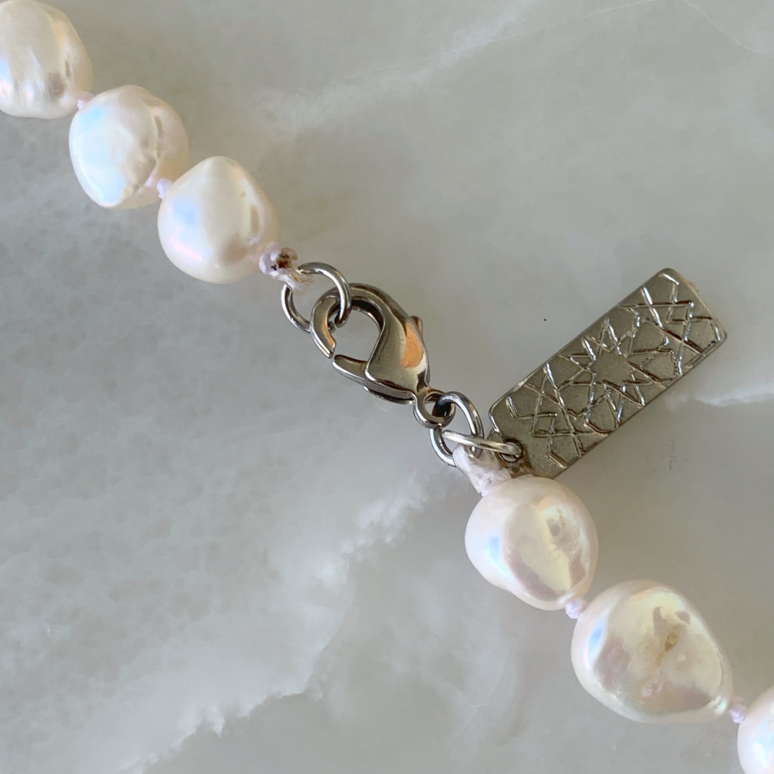 Collar de Perlas Extra Largo Sterling Silver 20-CLL-L45A00